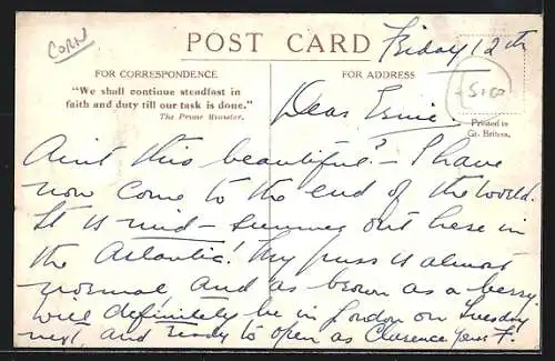 AK St. Marys /Scilly, Garrison Hill street scene