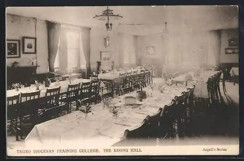 AK Truro, Diocesan Training College, the dining hall
