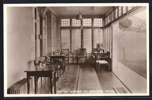 AK Boscarn Hotel, Winter Garden, interior view