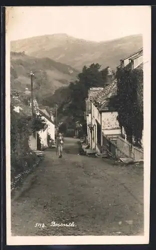 AK Boscastle, street scene