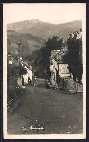 AK Boscastle, street scene