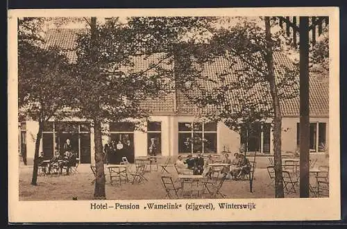 AK Winterswijk, Hotel-Pension Wamelink zijgevel
