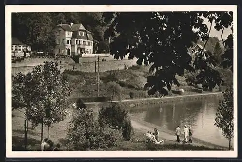 AK Blankenheim / Eifel, Hotel Brasilianischer Hof