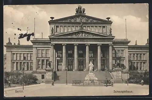 AK Berlin, Schauspielhaus am Gendarmenmarkt