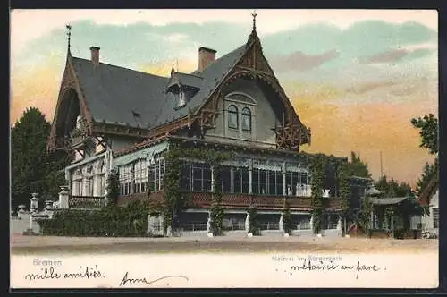 AK Bremen, Restaurant Meierei im Bürgerpark