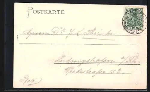 AK Eberbach / Baden, Totalansicht der Ortschaft