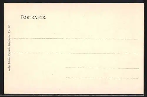 AK Düsseldorf, Partie am Rhein