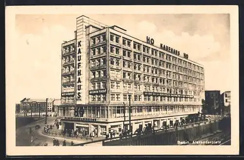 AK Berlin, Kaufhaus am Alexanderplatz