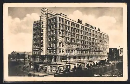 AK Berlin, Kaufhaus am Alexanderplatz