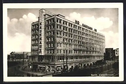 AK Berlin, Kaufhaus am Alexanderplatz