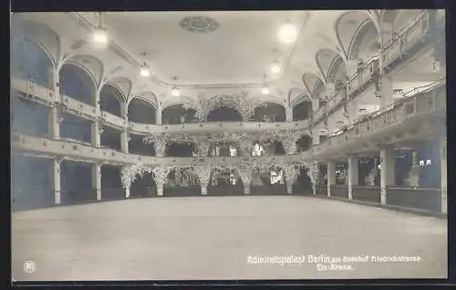 AK Berlin, Admiralspalast am Bahnhof Friedrichstrasse, Eis-Arena, Innenansicht