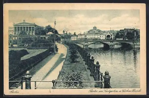 AK Berlin, Partie am Lustgarten und Cirkus Busch