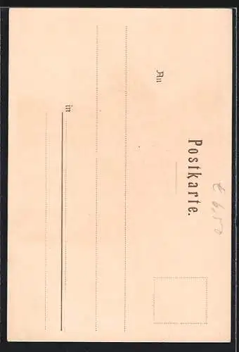 Künstler-Lithographie P. Schmohl: Nürnberg, Kaiserstallung