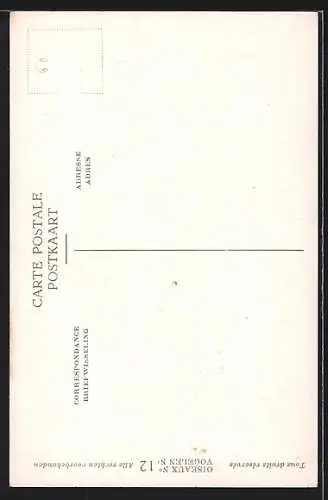 AK Kohlmeise auf einem Baum