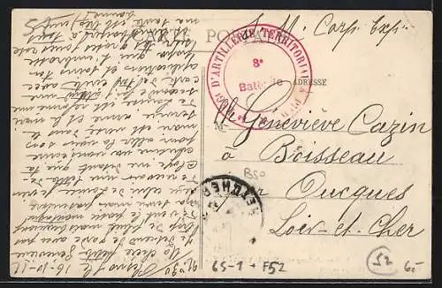 AK Neuilly-l`Eveque, Vue generale, prise à l`Est de la Gare