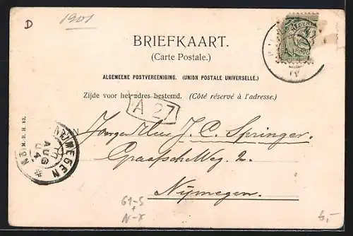 AK Hilversum, Stationsplein en Station