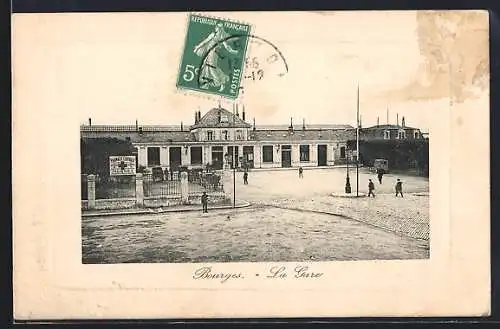 AK Bourges, La Gare