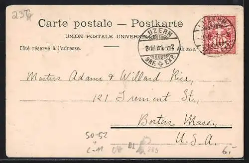 AK Milchkarren, Mann mit Hundegespann