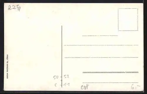 AK Schweizer Milchkarren mit Hundegespann