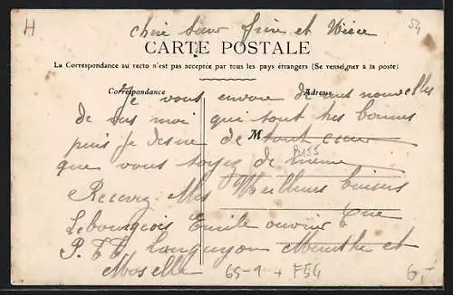 AK Landres, La Gare et les Quais