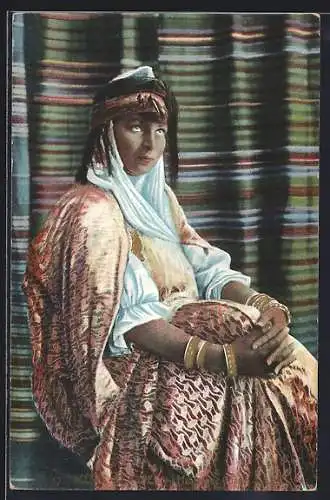AK Scènes et Types, Mauresque Gitane, arabische Volkstypen