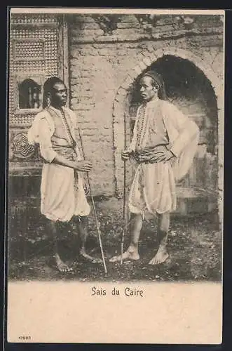 AK Caire, Sais, arabische Volkstypen