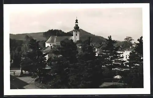 AK Roznov p. Radh., Námestí