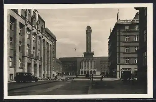 AK Mor. Ostrava, Nová radnice, Palác Bánské a hutní spol