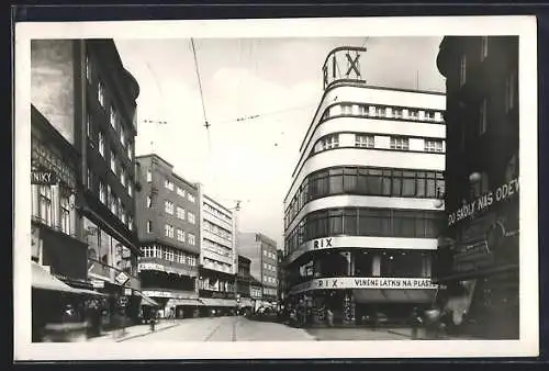 AK Mähr. Ostrau /Mor. Ostrava, Strasse 28. Oktober, Trida 28. rijn