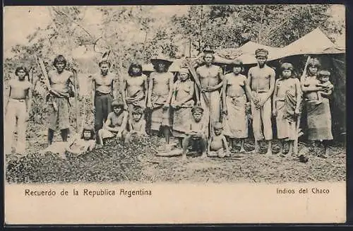 AK Argentina, Indios del Chaco