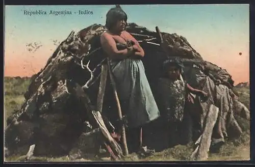 AK Republica Argentina, Indios