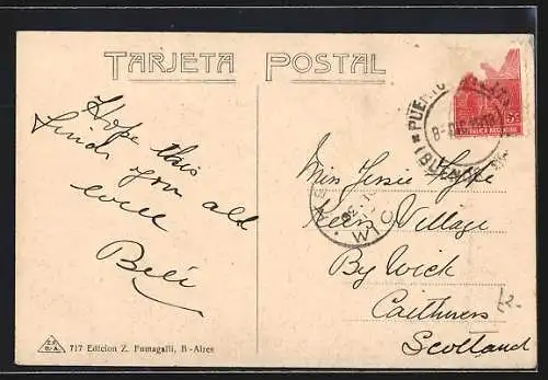 AK Republica Argentina, Indios