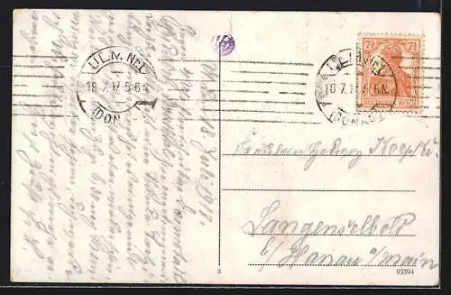 AK Ulm a. D., am Zundeltor