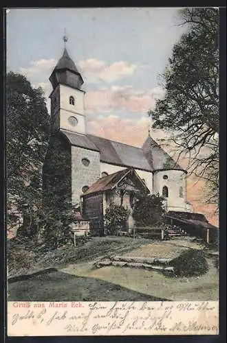 AK Siegsdorf, Wallfahrtskirche Maria Eck