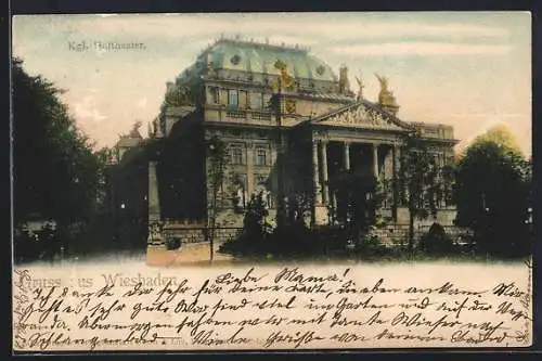 AK Wiesbaden, Kgl. Hoftheater