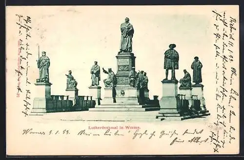 AK Worms, Das Lutherdenkmal