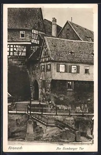 AK Kronach, Partie am Bamberger Tor