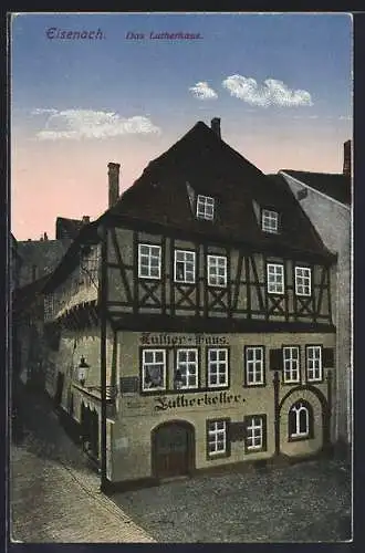 AK Eisenach, Lutherhaus und Restaurant Luther-Keller