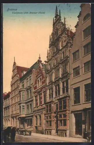 AK Bremen, Langenstrasse mit Essighaus