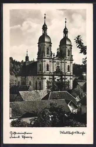 AK Gössweinstein, Blick auf die Wallfahrtskirche