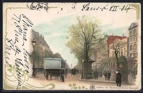 AK Paris, 16. Boulevard Bonne-Nouvelle