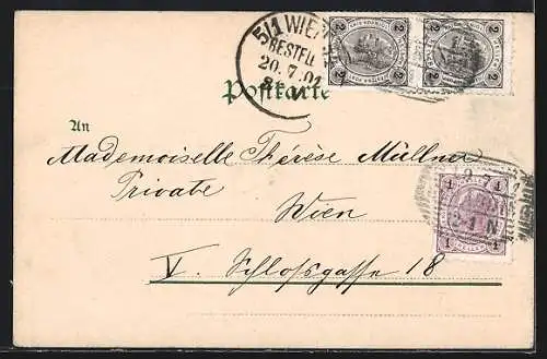 AK Schaerding, Partie am Oberen Stadtplatz