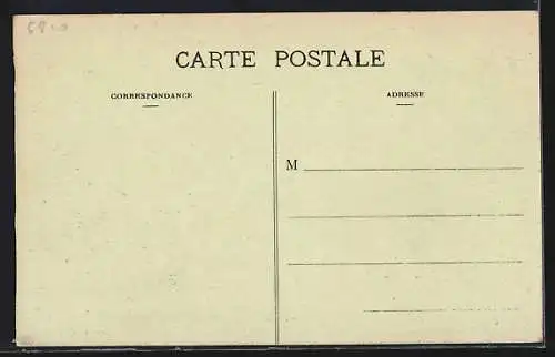 AK Massevaux, Strassenpartie mit Kindern