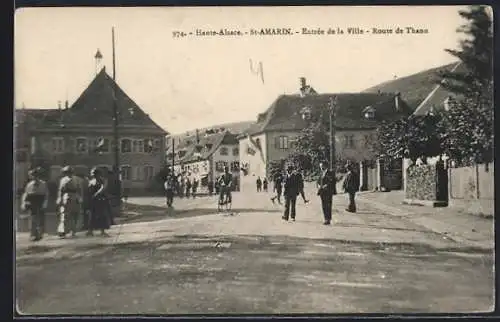 AK St. Amarin, Entrée de la Ville, Route de Thann