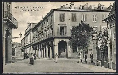 AK Mülhausen / Mulhouse, Börse, la Bourse