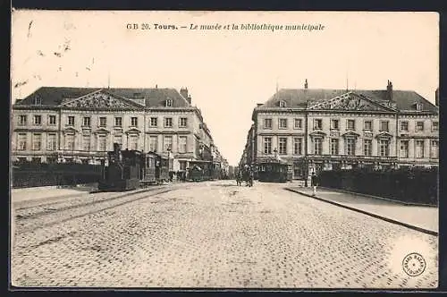 AK Tours, Le musée et la bibliotheque municipale