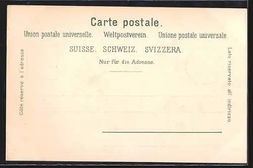 AK schweizer Infanterie bei Rast im Felde