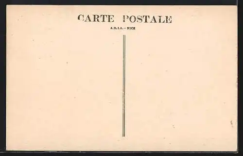 AK Nice, Carnaval, le Théâtre Ambulant, Umzugswagen Nr. 2, Fasching