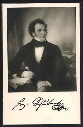 Künstler-AK Franz Schubert nach W. A. Rieder