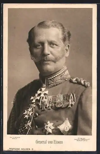 AK Heerführer Generaloberst von Einem in Uniform